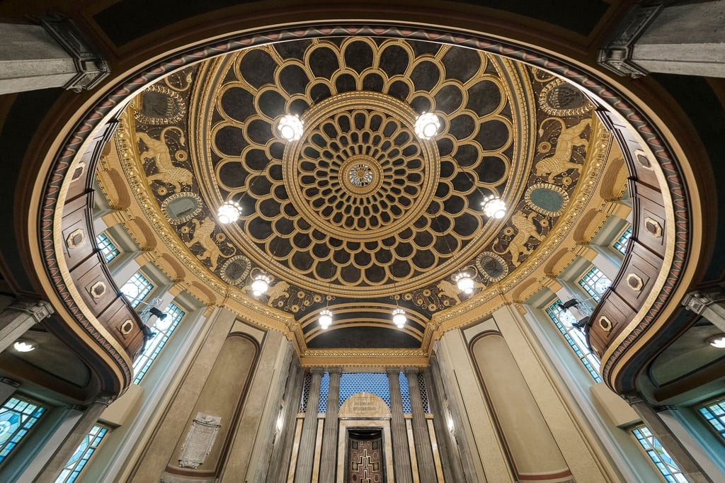 Das Kulturforum Görlitzer Synagoge mit prachtvollem Kuppelsaal.