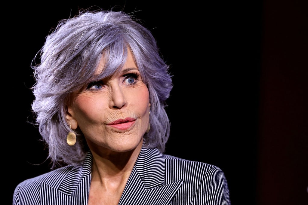 Die US-Schauspielerin Jane Fonda ist für ihren politischen Aktivismus bekannt.