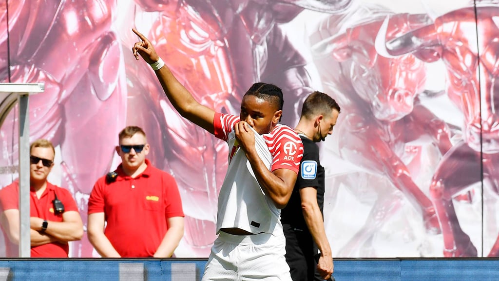 Christopher Nkunku verlässt RB Leipzig als (geteilter) Bundesliga-Torschützenkönig.