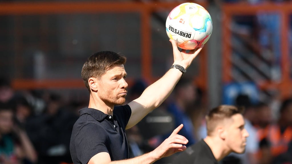 Ist beim Pokalfinale RB-Fan: Bayers Trainer Xabi Alonso