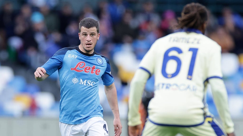 Diego Demme spielt in Neapel sportlich keine Rolle mehr.