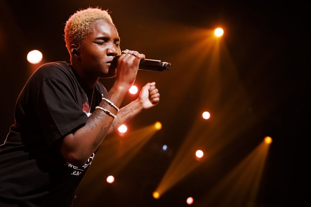 Die britische Sängerin Arlo Parks 2022 beim Jazzfestival in Montreux.