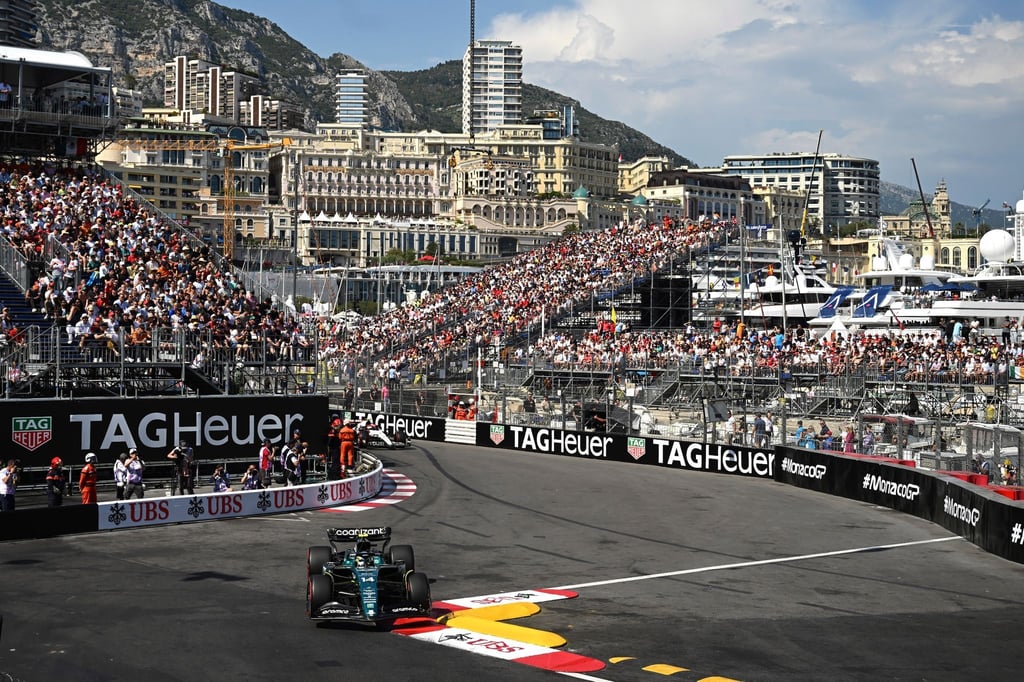 Fernando Alonso beim Qualifying in Monaco.