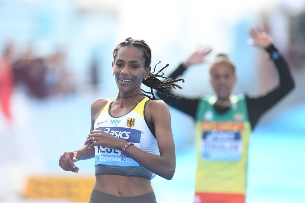 Mealt Kejeta lief beim Marathon in Ottawa als Dritte ins Ziel.