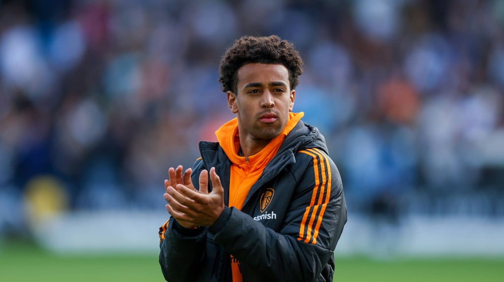 Tyler Adams nach de Abstieg mit Leeds.