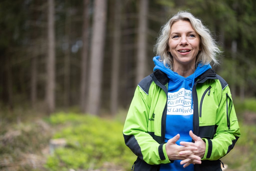 Susanna Karawanskij (Die Linke), Thüringer Ministerin für Infrastruktur und Landwirtschaft.