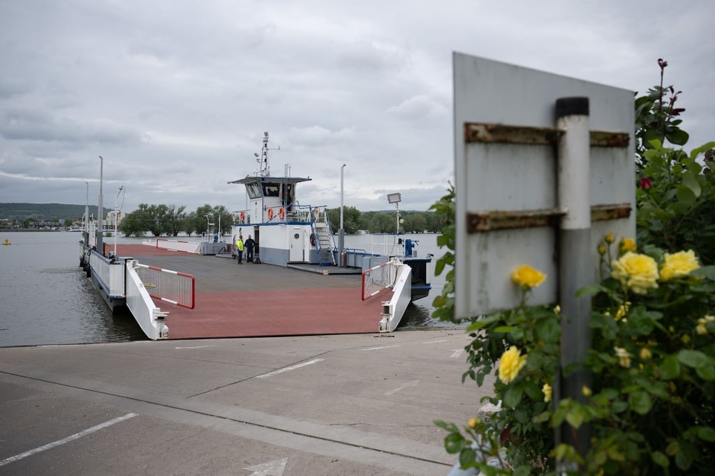 Die Fähre „Horst“, die für Forschungszwecke mit Assistenzsystemen ausgerüstet ist, verkehrt zwischen Ingelheim und dem Rheingau.
