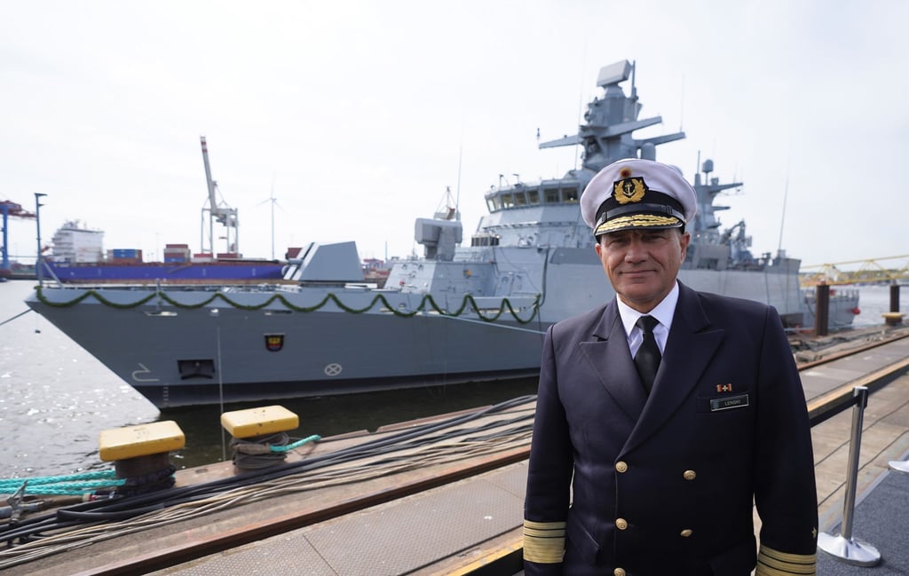 Vizeadmiral Frank Lenski, Befehlshaber der Flotte und Unterstützungskräfte und Stellvertreter Inspekteur der Marine.