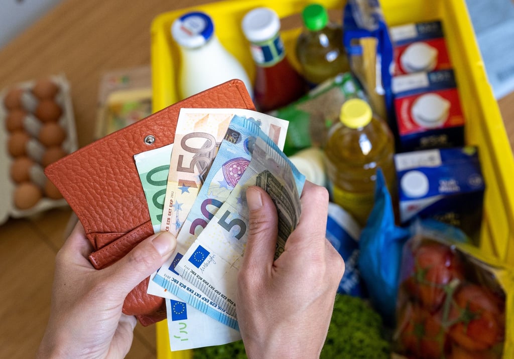 Die Inflationsrate in Deutschland ist deutlich gesunken.