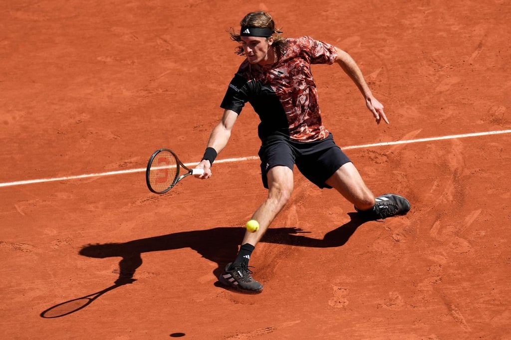 Hat die dritte Runde bei der French Open erreicht: Der Grieche Stefanos Tsitsipas in Aktion.