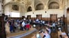 Der Stadtrat Halle tagt im Mai im Stadthaus.
