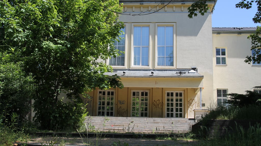 Der Baustart auf dem einstigen Schorre-Areal in Halle verzögert sich. Derweil wächst das Unkraut.