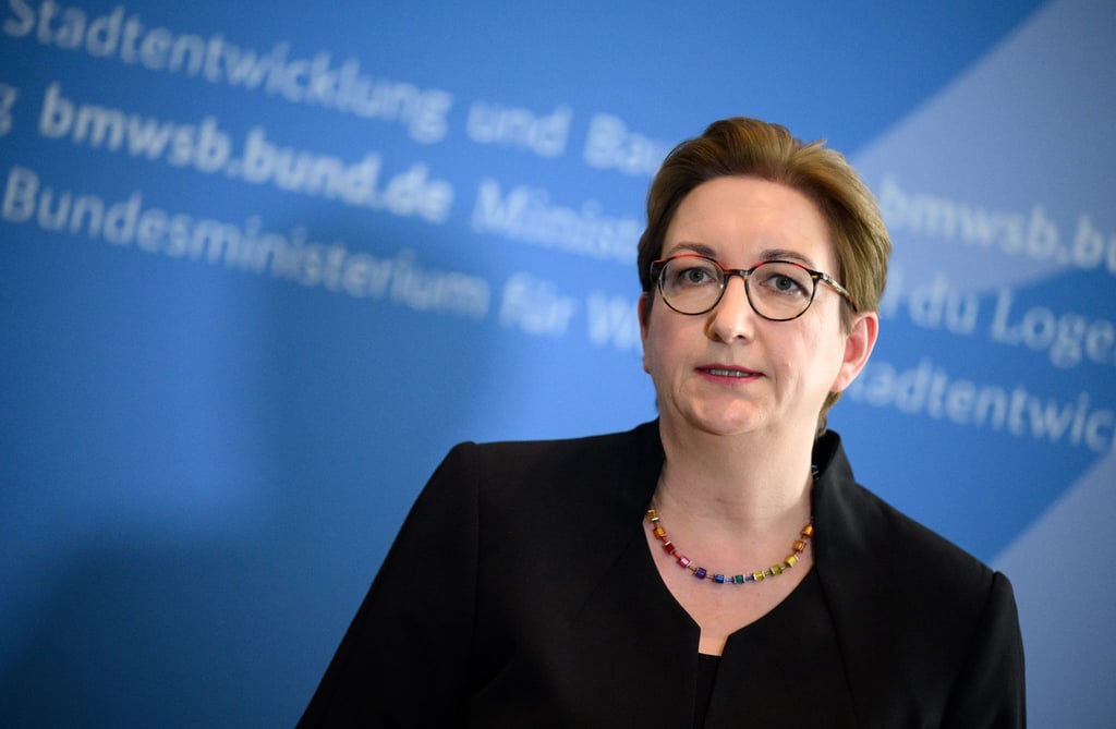 Bundesbauministerin Klara Geywitz stellte das neue Förderprogramm „Wohneigentum für Familien“ (WEF) vor.