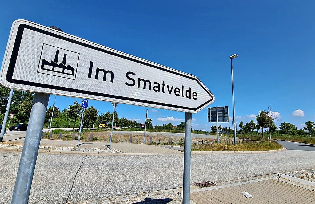 Im Smatvelde - Wernigerodes jüngstes Gewerbegebiet - ist noch nicht vollständig belegt.