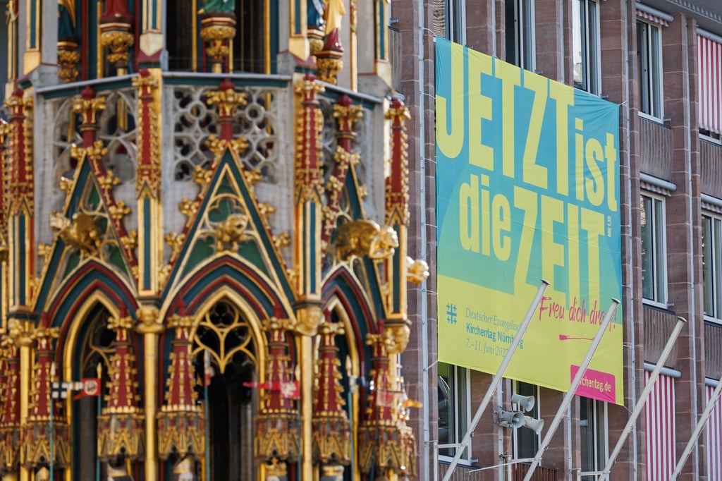 Der Evangelische Kirchentag findet vom 7. bis 11. Juni 2023 in Nürnberg statt.