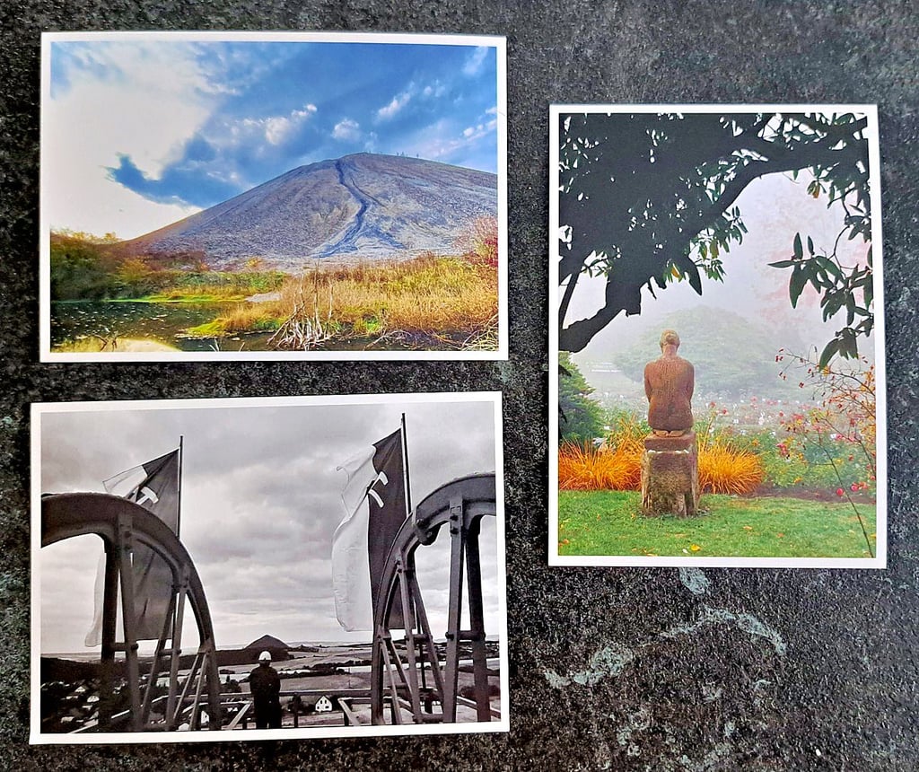 Die drei Gewinnermotive des Fotowettbewerbs, den die Werkleitz Gesellschaft anlässlich des Festivals „Mein Schatz“ gestartet hat. Die Bilder werden in einem Fotomagazin veröffentlicht und wurden als Postkarten gedruckt.