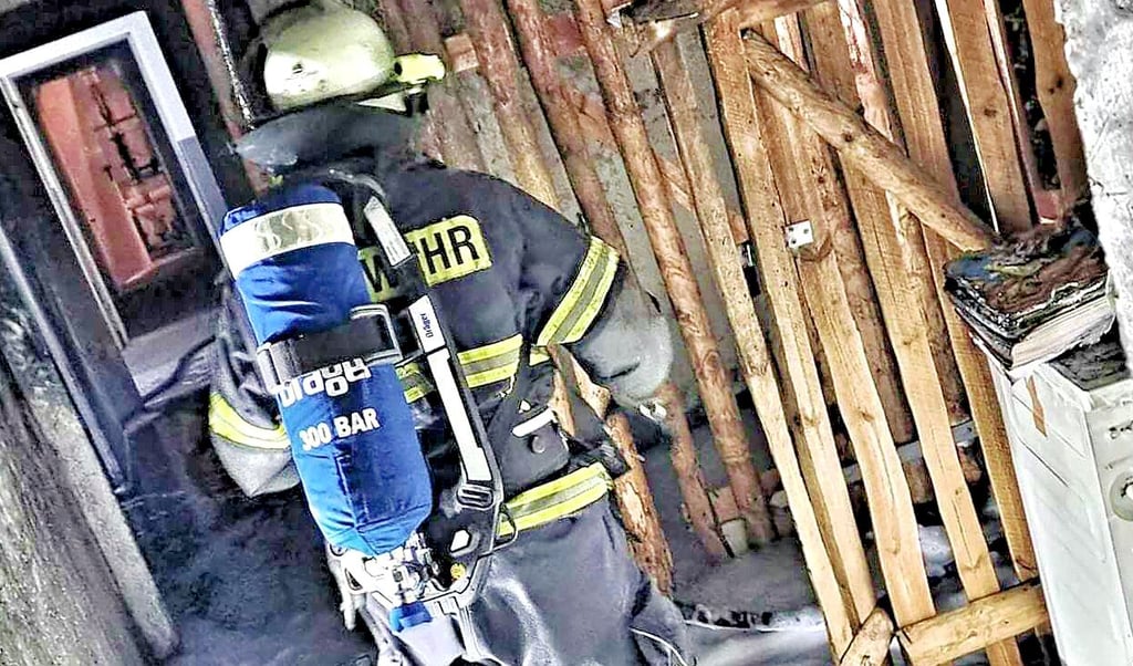 Die Feuerwehr Burg war am Dienstagmorgen bei einem Brand in einem Kellerbereich eines Wohnhauses am Südring gefordert.