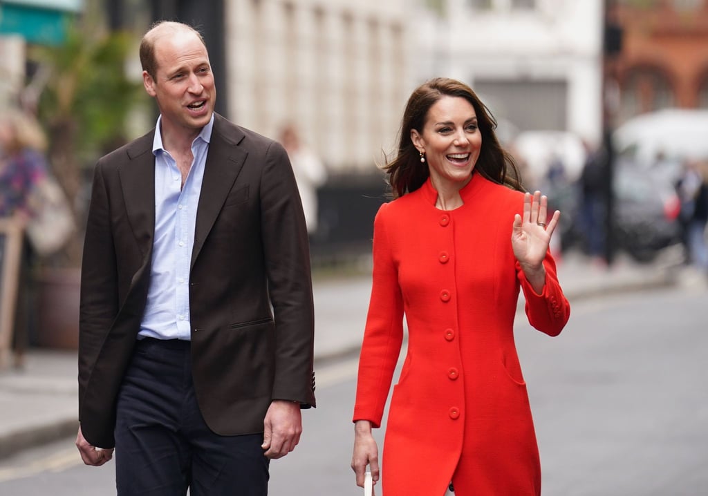 Kate (r), Prinzessin von Wales, und William, Prinz von Wales, sind bei der royalen Hochzeit in Jordanien dabei.