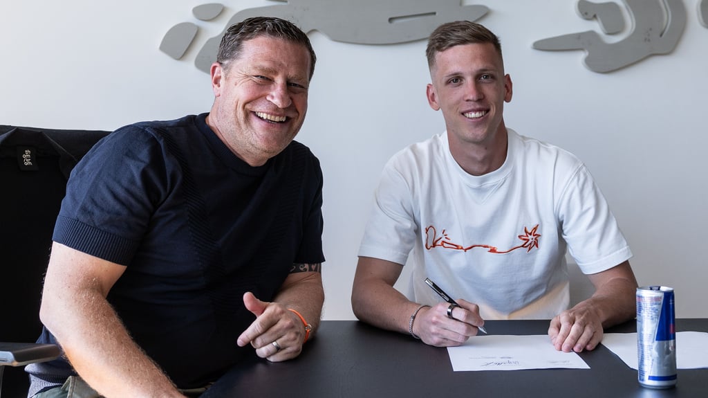 Erleichterung bei Max Eberl: Dani Olmo bleibt vorerst bei RB.