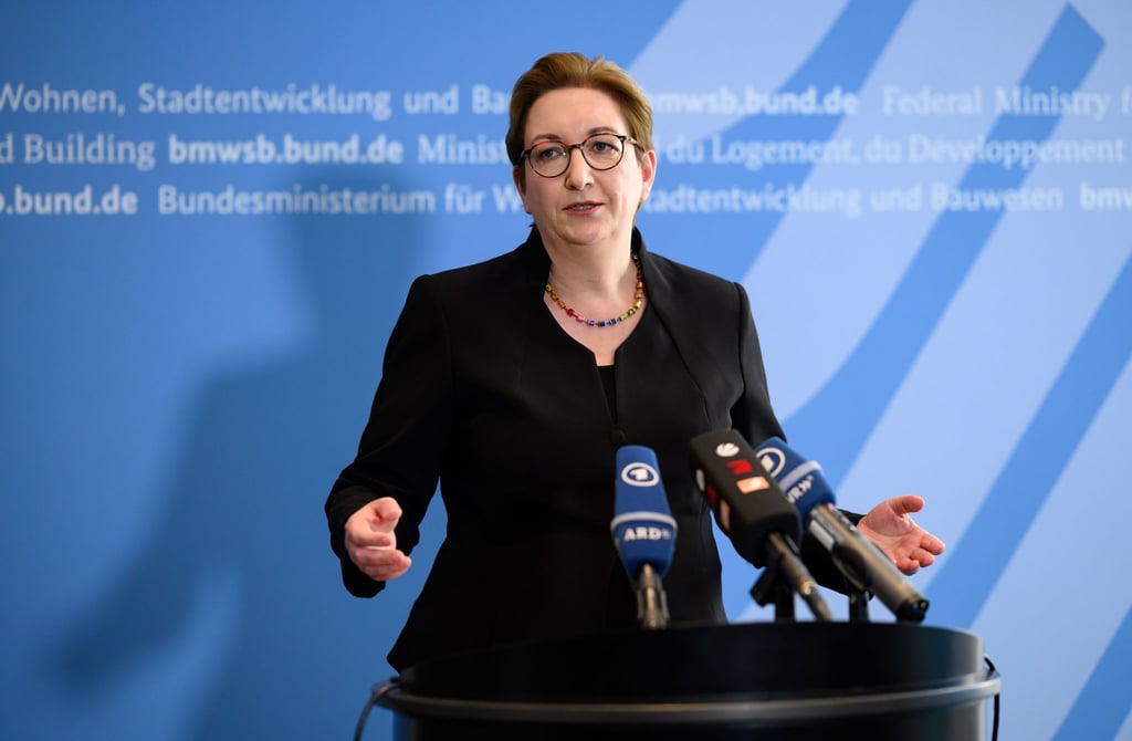 „Keine Daten müssen neu erhoben werden“: Bundesbauministerin Klara Geywitz.