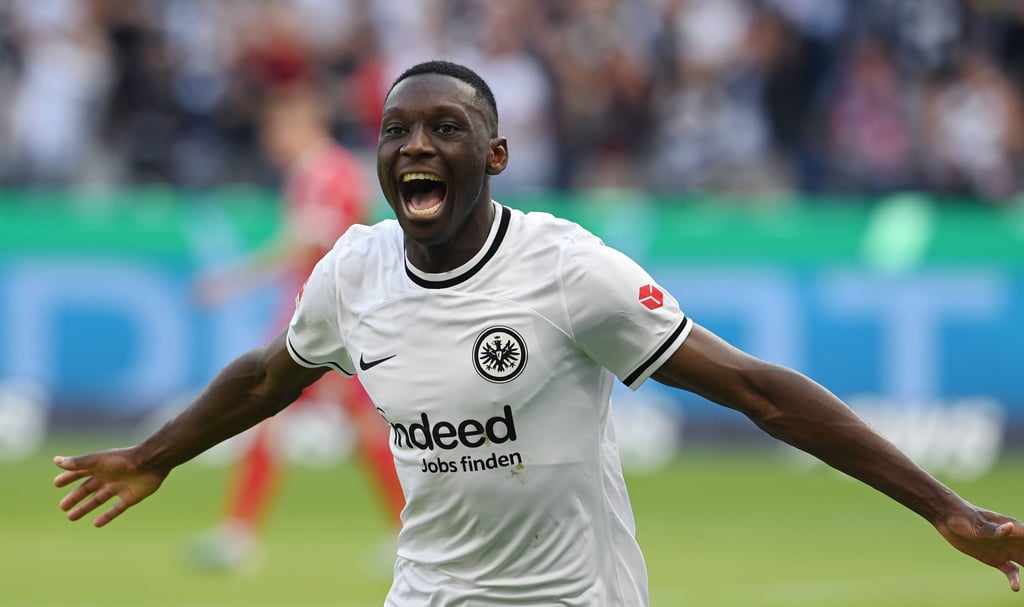 Frankfurts Randal Kolo Muani wird eine steile Karriere vorausgesagt.