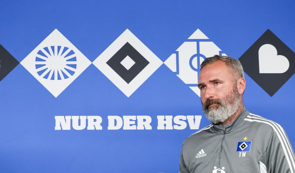 HSV-Trainer Tim Walter hat nicht viele Gründe zum Optimismus.