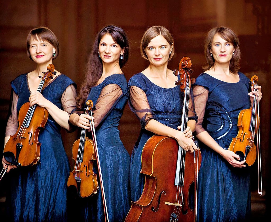Das Klenke Quartett gastiert im Gesellschaftshaus.
