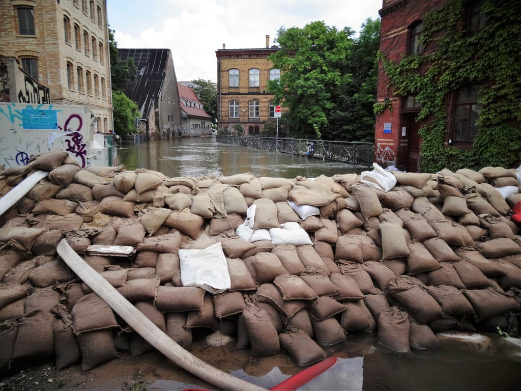 Beim Hochwasser 2013 stand halb Halle vor dem Untergang
