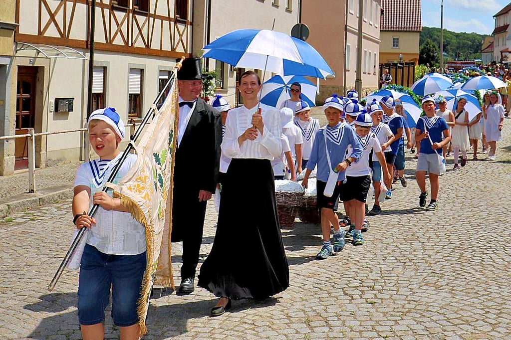Zu den Höhepunkten gehört, wie 2022, der Festumzug.