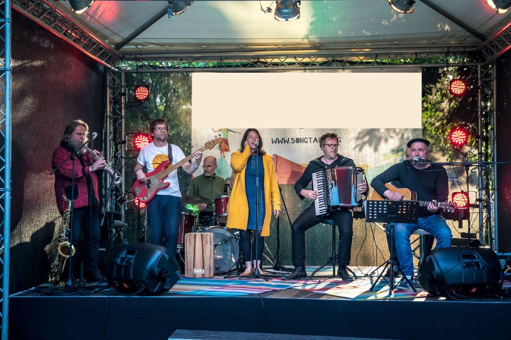 Bislang waren die Magdeburger Songtage im Salbker Turmpark.