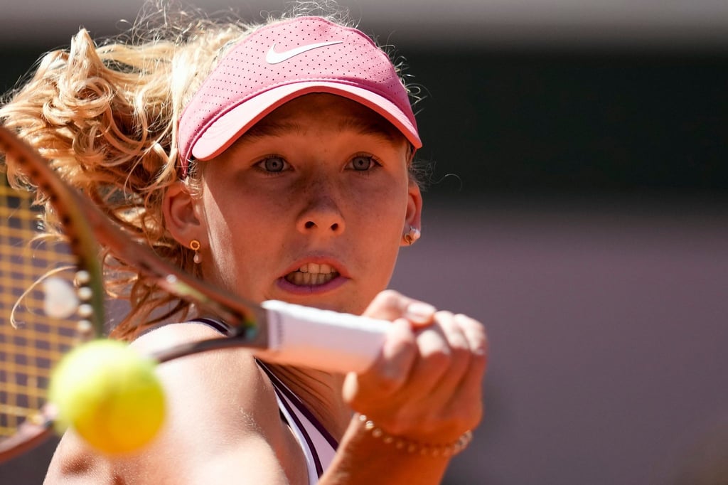 Die 16 Jahre alte Russin Mirra Andrejewa sorgte bei den French Open für Furore.