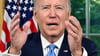 US-Präsident Joe Biden zelebriert die Abwendung eines Zahlungsausfalls der Regierung.