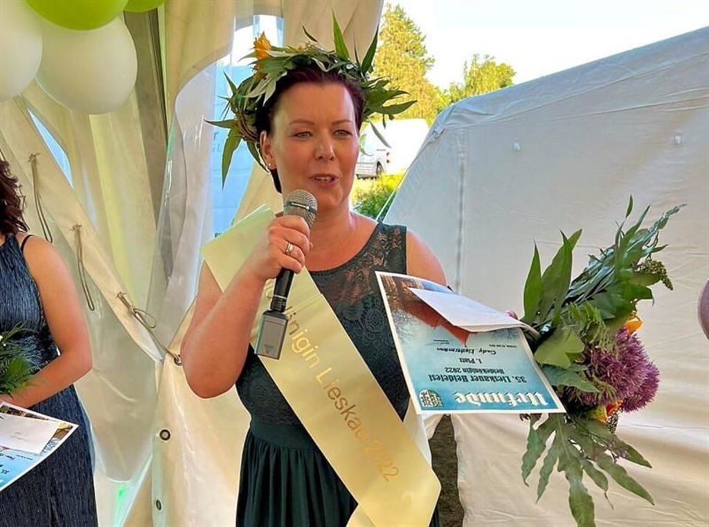 Cindy Klostermann wurde 2022 zur Heidekönigin gewählt.