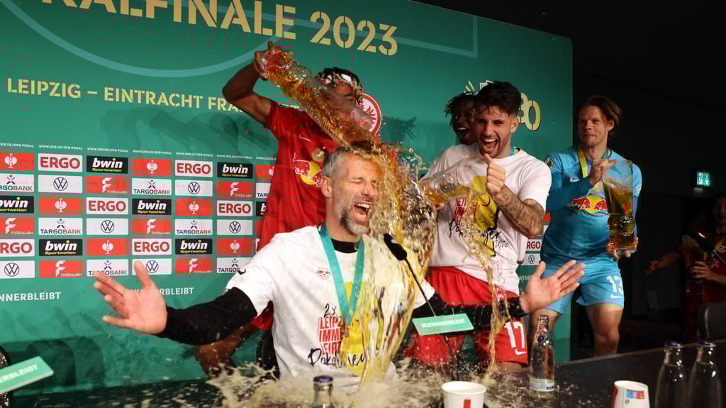 RB-Coach Rose zum Pokalsieg: "Wir haben die Kirsche obendrauf gepackt"