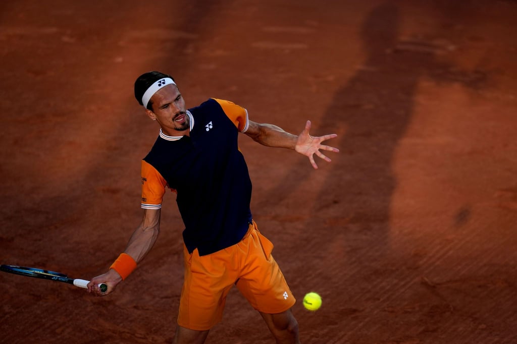 Daniel Altmaier war in seinem Drittrunden-Match gegen Grigor Dimitrow chancenlos.