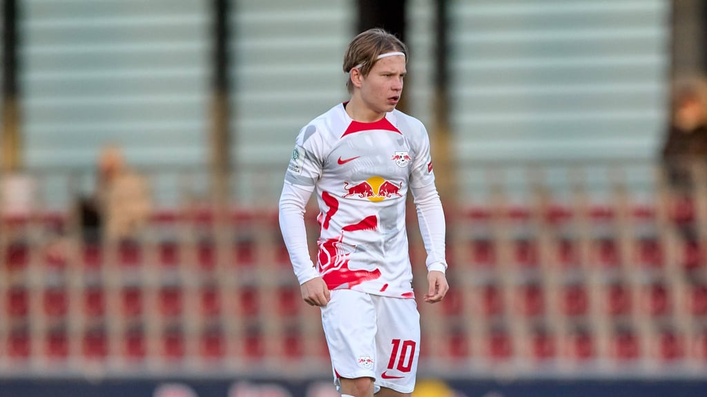 Kristaps Grabovskis schoss den einzigen RB-Treffer im Sachsenpokal-Finale.