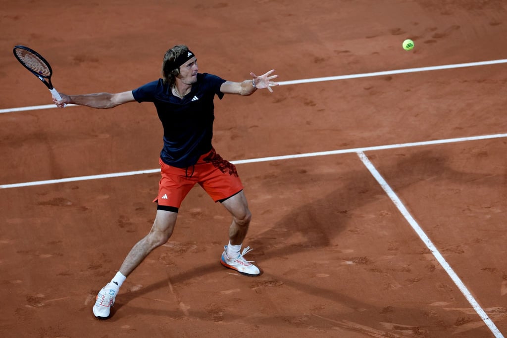 Alexander Zverev bezwang den US-Amerikaner Frances Tiafoe in vier Sätzen.