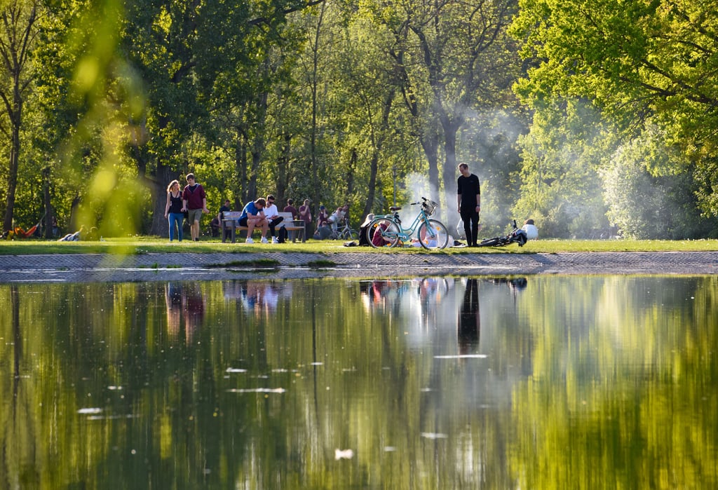 An der Fontäne in Halle hatte sich der Angriff abgespielt.