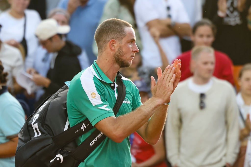 Musste sich bei den French Open nach fünf Sätzen in der ersten Runde geschlagen geben: Jan-Lennard Struff.