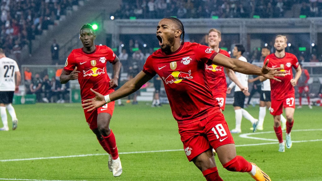 Auch in seinem wohl letzten Spiel für RB der Held des Abends: Christopher Nkunku.