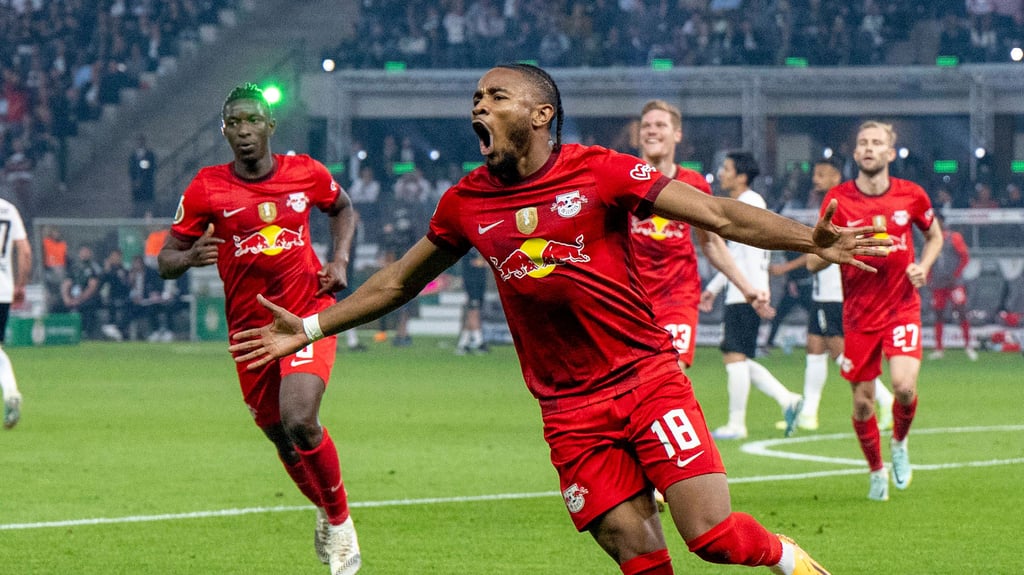 Auch in seinem wohl letzten Spiel für RB der Held des Abends: Christopher Nkunku.