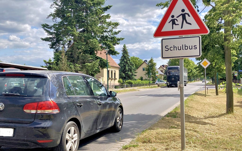 Was viele Bewohner umtreibt in Niegripp sind die Verkehrsbelastung in der Hauptstraße.