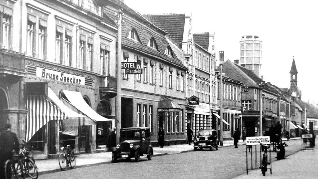 Die Mühlenstraße war einst eine der Geschäftsstraßen in Genthin.