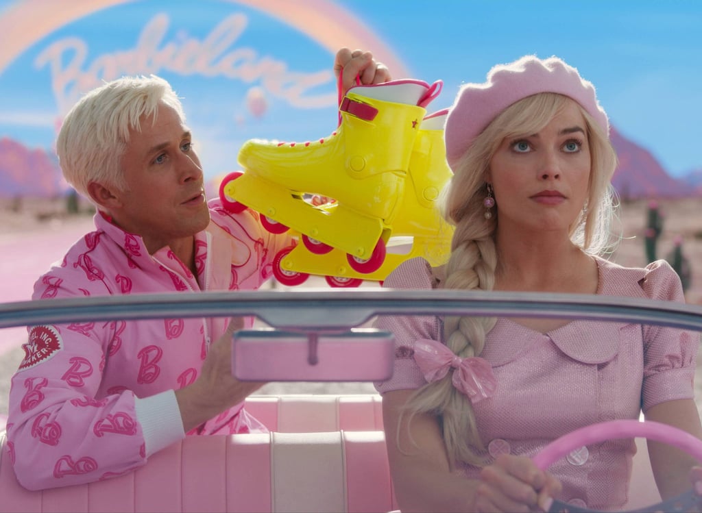 Ken (Ryan Gosling), Barbie (Margot Robbie), Hintergründe und Deko (pink!) – das ist der neue Barbie-Film.