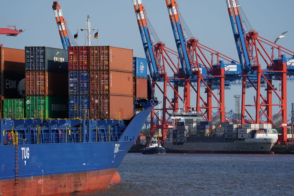Die deutsche Exportwirtschaft meldet leicht steigende Zahlen.