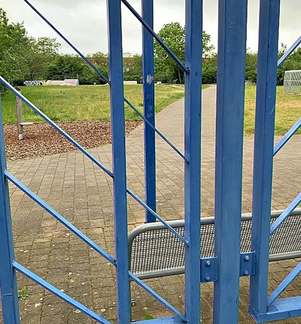 Der Überfall war nahe dem Skaterpark passiert.