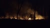 Der Waldbrand hat sich trotz des Löscheinsatzes aus der Luft weiter ausgebreitet.