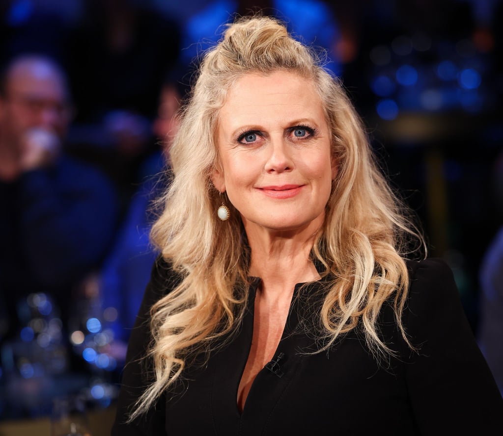 Barbara Schöneberger bei einem Fototermin vor der Aufzeichnung der „NDR Talk Show“.