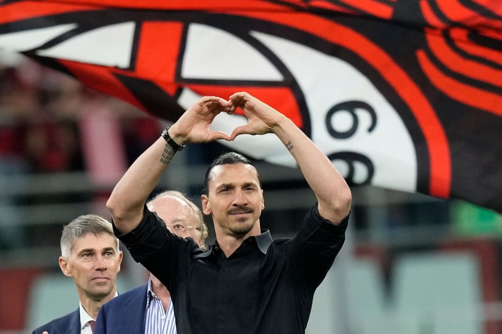 Sagt Ciao: Zlatan Ibrahimovic vom AC Mailand.