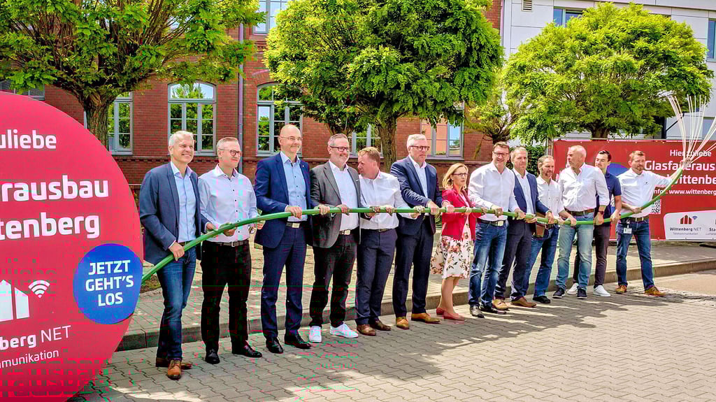 Viele Baustellen in Den nächsten Jahren Breitbandausbau von Wittenberg